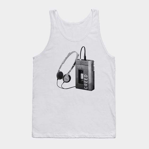 Walkman CREED Tank Top by XRODOX XLOROX